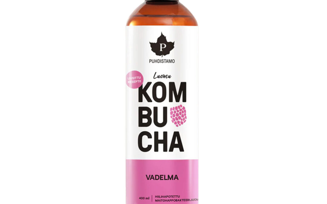 Puhdistamo Kombucha Vadelma