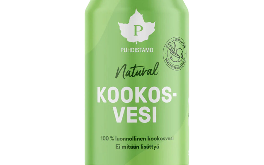 Puhdistamo Kookosvesi Natural