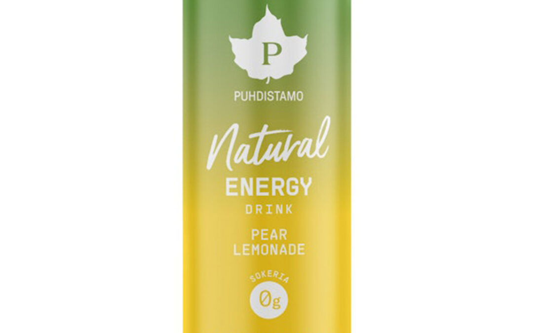 Natural Energy Drink Pear Lemonade