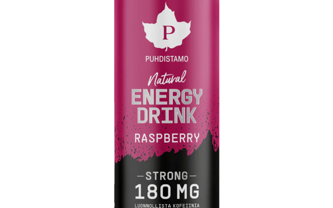 Natural Energy Drink Raspberry