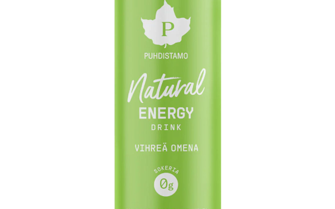 Natural Energy Drink Vihreä omena