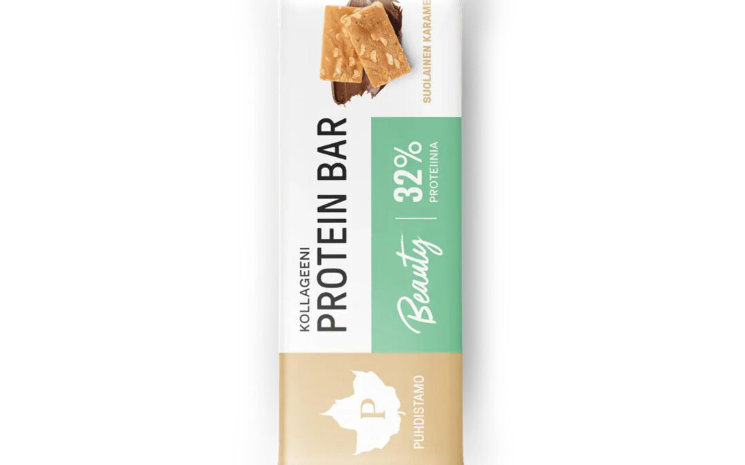 Kollageeni Protein Bar Suolainen karamelli